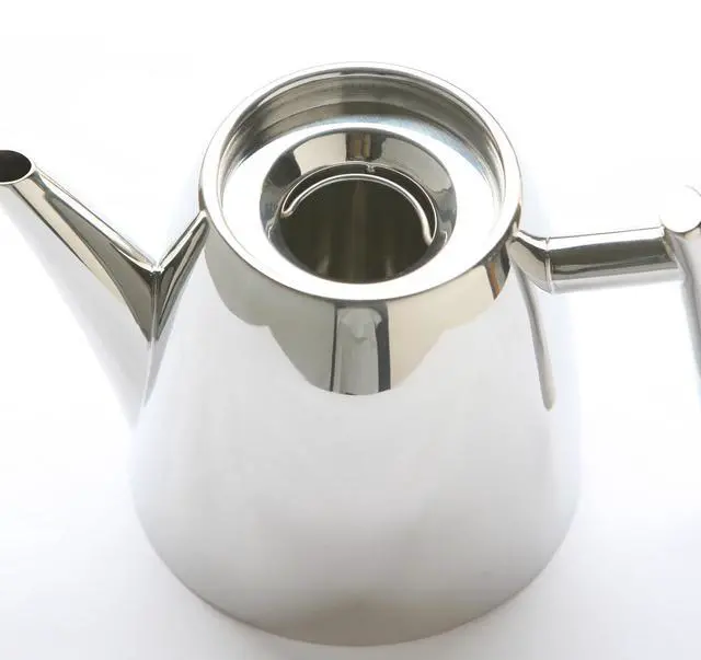 Alt view image 2 of 4 - Frieling Primo 18/10 Stainless Steel Teapot with Infuser, Mirror Finish, 34 oz