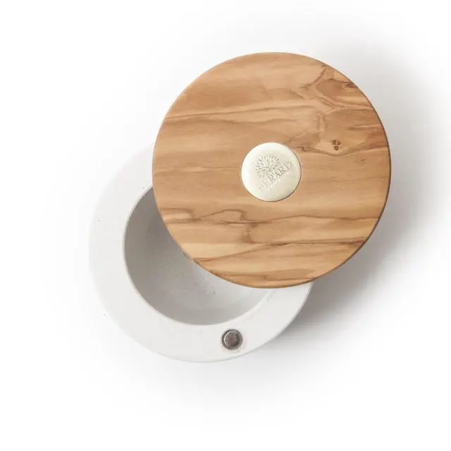Alt view image 5 of 6 - Berard Round Salt Keeper Millenari White
