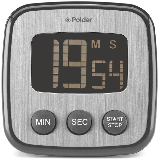 Alt view image 2 of 4 - Polder Digital Kitchen Timer, Black