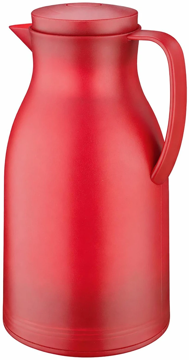 Alt view image 2 of 3 - Cilio Monza Premium Insulated Server, Durable Glass Liner, 34 fl. Oz, Matte Red
