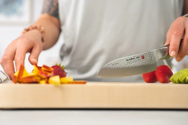 Alt view image 4 of 4 - Global SAI 5.5" Chef's Knife