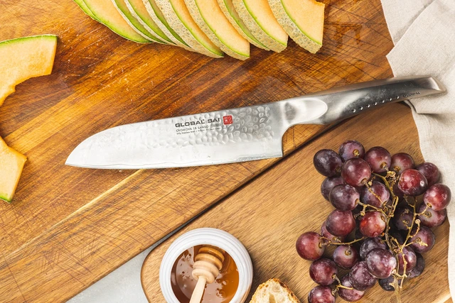 Alt view image 5 of 6 - Global SAI 5 Piece Knife Block Set