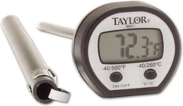 Alt view image 2 of 5 - Digital Pocket Thermometer,LCD,4-3/4In L TAYLOR 9841