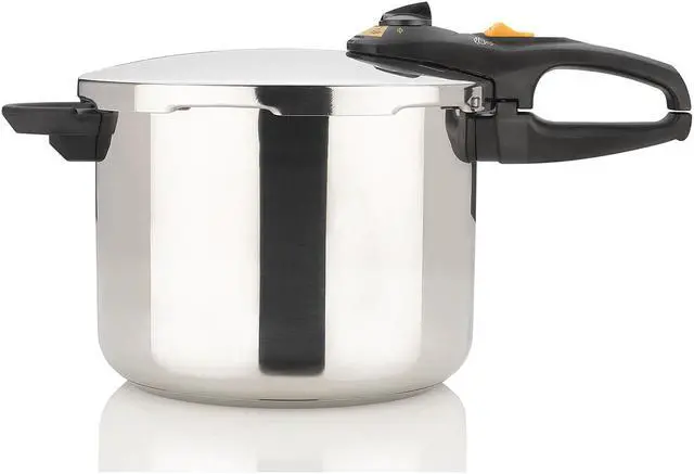 Alt view image 8 of 9 - Fagor Duo Stainless Steel 8 Quart Pressure Cooker 918060787