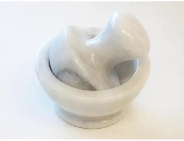 Alt view image 4 of 9 - RSVP White Marble Spice Grinder Set