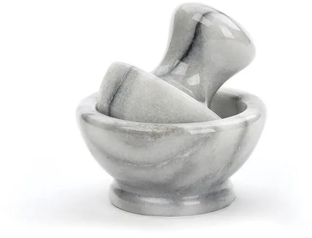 Alt view image 2 of 9 - RSVP White Marble Spice Grinder Set