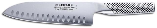 Main image of Global 7-Inch Hollow Ground Santoku Knife