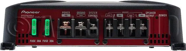 Alt view image 4 of 13 - Pioneer GM-A5602 2-channel car amplifier - 150 watts RMS x 2