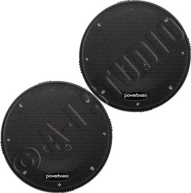 Alt view image 2 of 9 - New Powerbass S650t 6.5" 150 2-Way Full Range Thin Car Audio Speaker Car Speaker