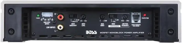 Alt view image 8 of 16 - New Boss Ph2500m 2500W Mono Block Phantom Series Car Audio Amplifier 2500 Watt