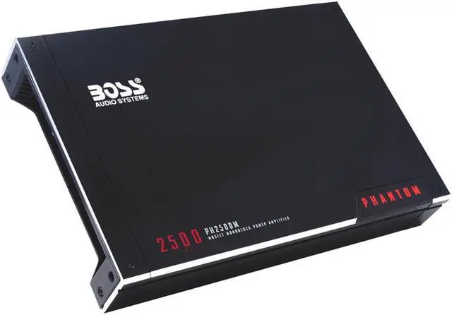 Alt view image 10 of 16 - New Boss Ph2500m 2500W Mono Block Phantom Series Car Audio Amplifier 2500 Watt