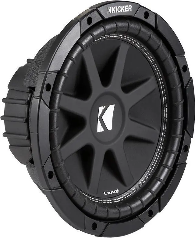 Alt view image 6 of 20 - Kicker 43C104 10 inch Comp 4 Ohm SVC Subwoofer