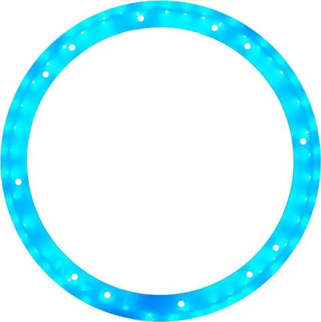 Alt view image 4 of 5 - Soundstream 8" RGB LED Speaker Rings for use with Soundstream WTS-8 Tower Speakers