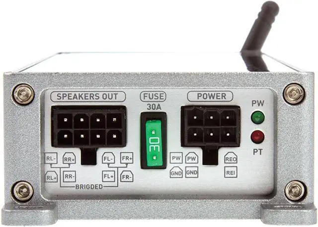 Alt view image 4 of 14 - Soundstream ST4.1000DB  Stealth Series 1,000w Class D 4ch. Amplifier