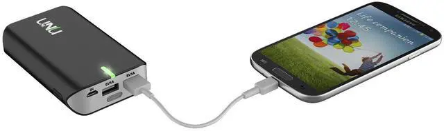Alt view image 4 of 8 - UNU Enerpak Tube Portable Battery Pack 8000mAh (2 port w/ Flash)