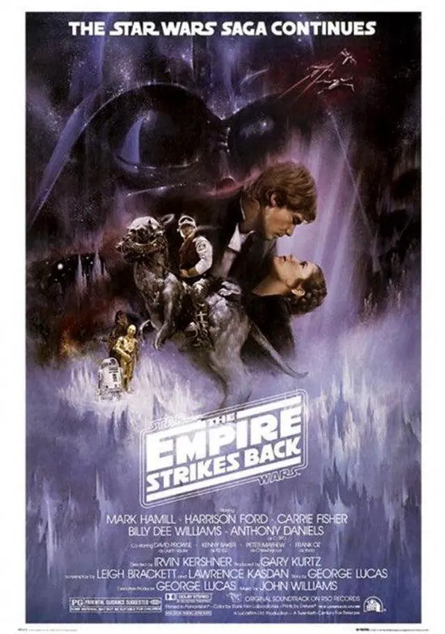 Main image of The Empire Strikes Back Star Wars Poster Print (24 x 36)