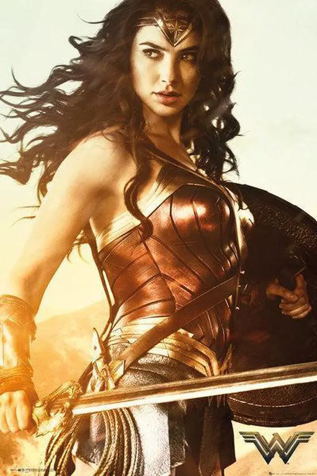 Main image of Wonder Woman Movie Movie Poster Print (24 X 36)