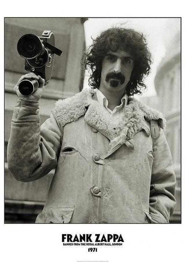 Main image of Frank Zappa Albert Hall Poster Print (22 x 34)