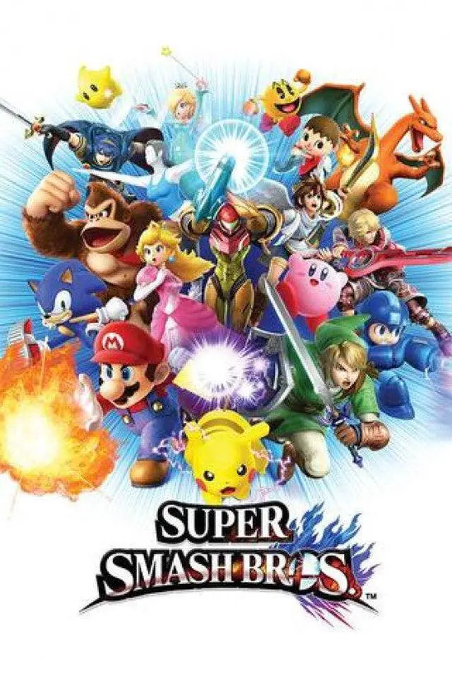 Main image of Supersmash Bro's Gaming Poster Print (24 X 36)