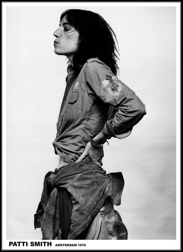 Main image of Patti Smith Profile Poster Print (24 x 36)