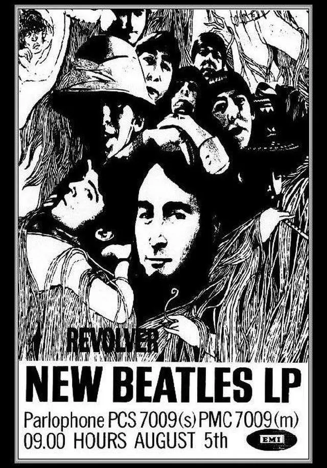 Main image of Beatles Revolver Poster Print (22 x 34)