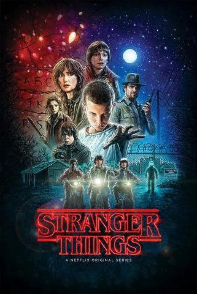 Alt view image 2 of 2 - Stranger Things Cast Poster Print (24 x 36)
