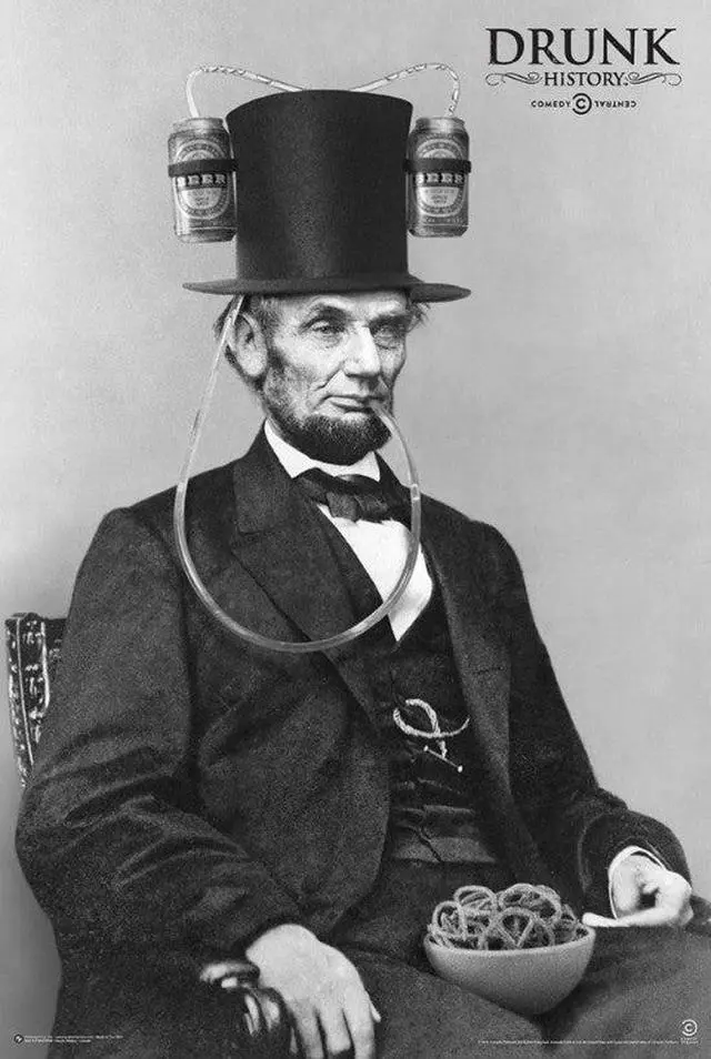 Main image of Drunk History Abraham Lincoln Poster (24 x 36)