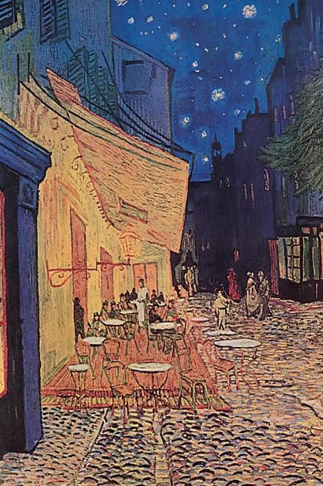 Main image of Van Gogh Cafe Poster Print Cafe At Night Poster Print (22 x 34)