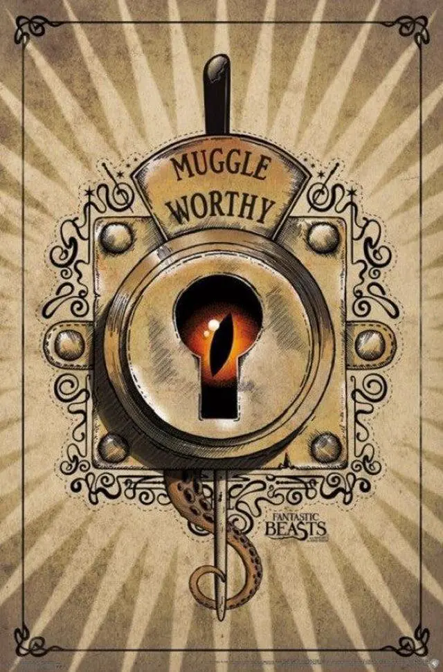 Main image of Fantastic Beasts - Muggle Worthy Poster Print By (22 X 34)