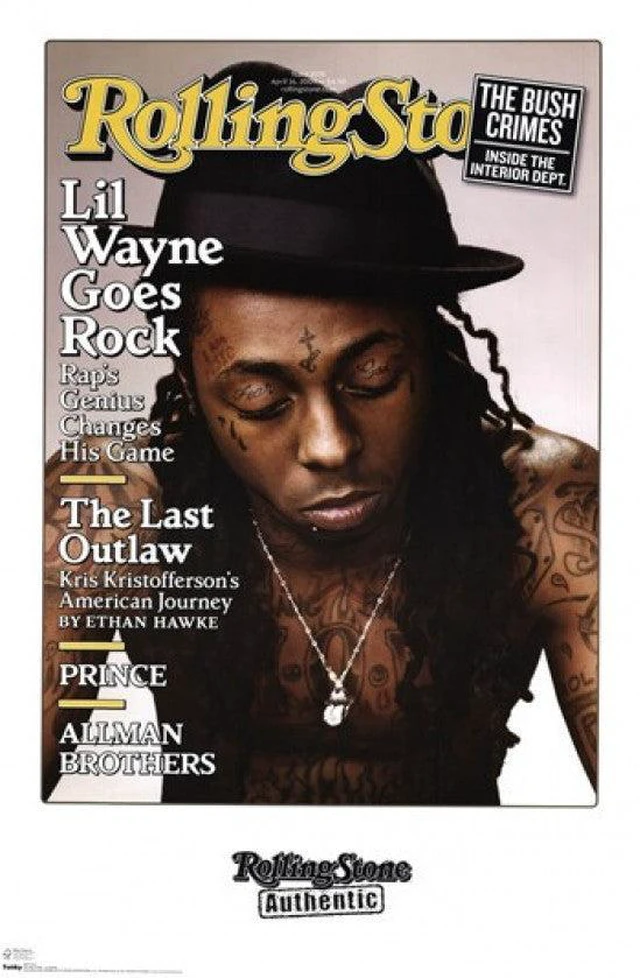 Main image of Rolling Stone - Lil Wayne Poster Print (22 x 34)