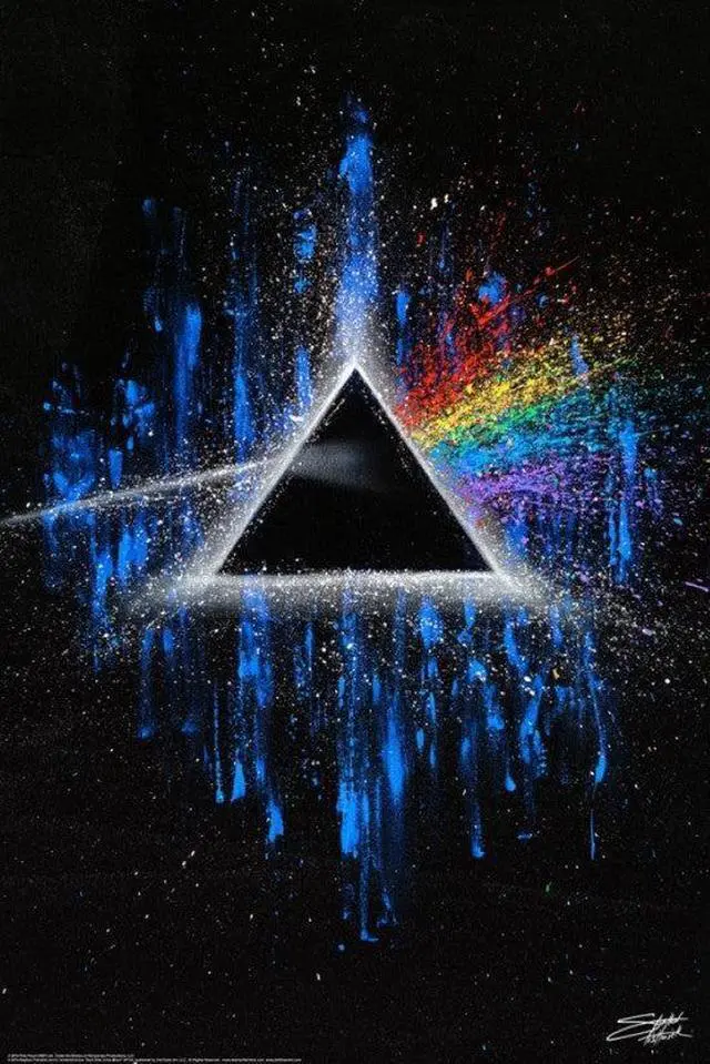 Main image of Dark Side of the Moon by Fishwick Poster Print (24 x 36)