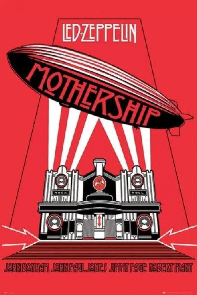 Main image of Led Zeppelin - Mothership Poster Print (22 x 34)
