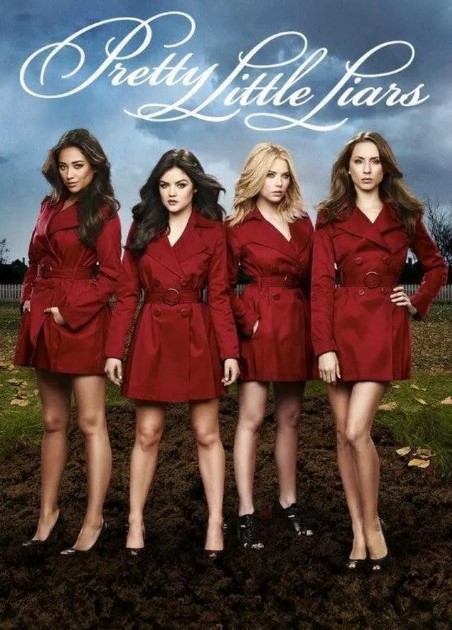 Main image of Pretty Little Liars Red Coats - Tv Show Poster Print (24 X 36)