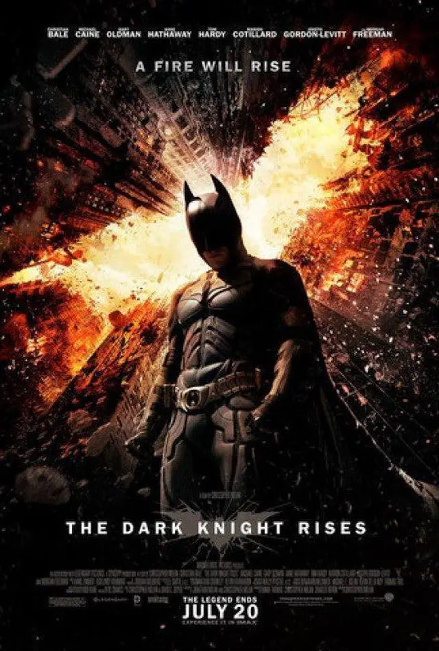 Main image of Dark Knight Movie Batman Movie Poster Print (22 x 34)