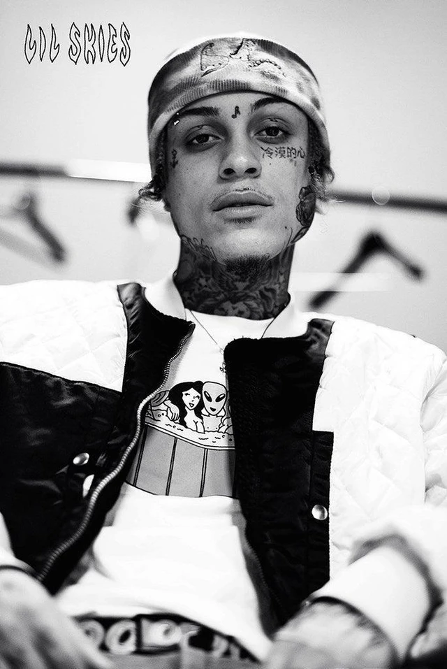 Main image of Lil Skies Portrait Poster Print (24 X 36)