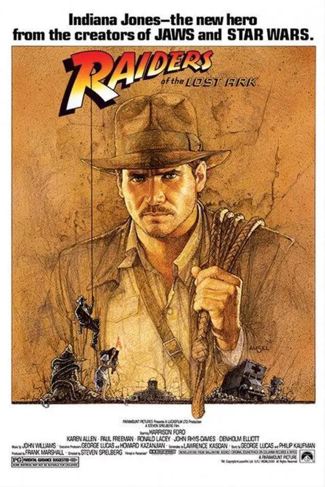 Main image of Indiana Jones and the Raiders of the Lost Ark Poster Print (24 X 36)