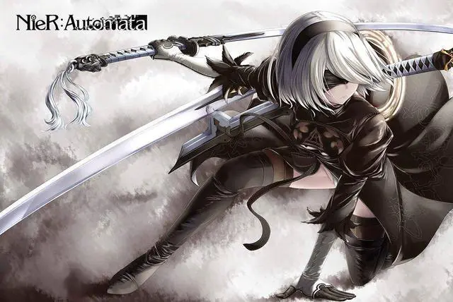 Main image of Nier Automata Gaming Poster Print (22 x 34)