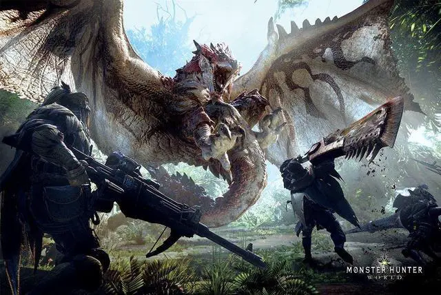 Main image of Monster Hunter World Gaming Poster Print (22 x 34)