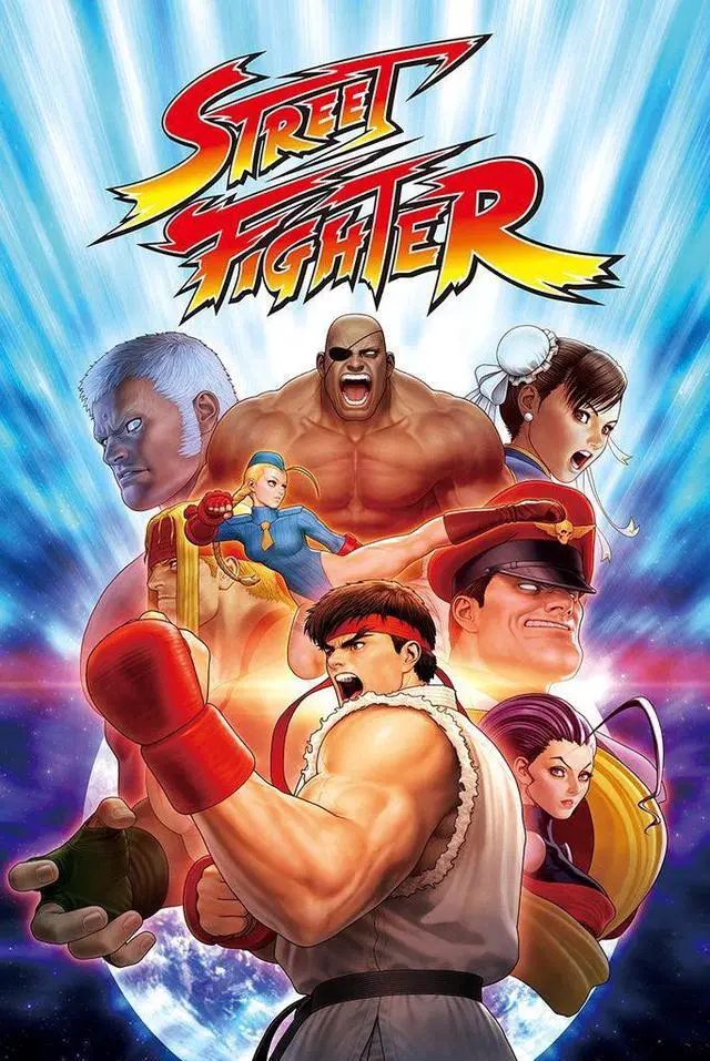 Main image of Street Fighter Characters Poster Print (22 x 34)