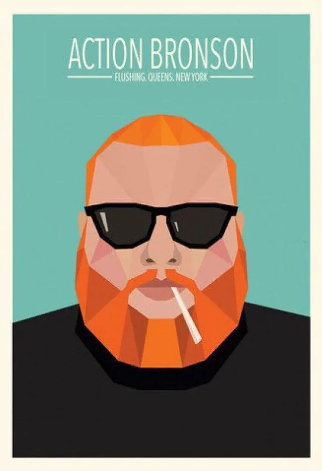 Main image of Action Bronson Queens Flushing, Queens, Ny Poster Print (24 X 36)
