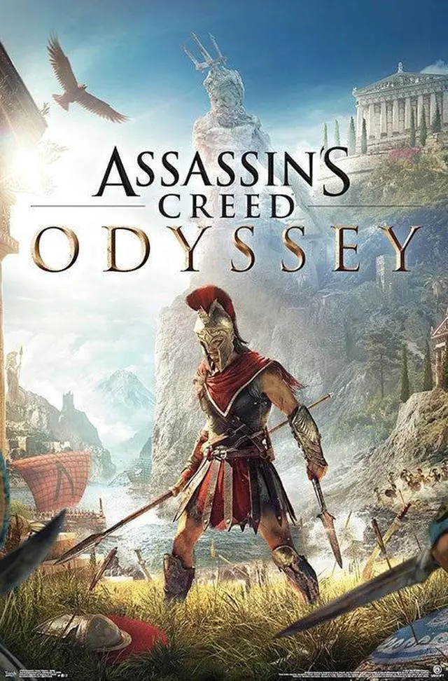Main image of Assassin's Creed Odyssey - Battle Poster Print (22 x 34)