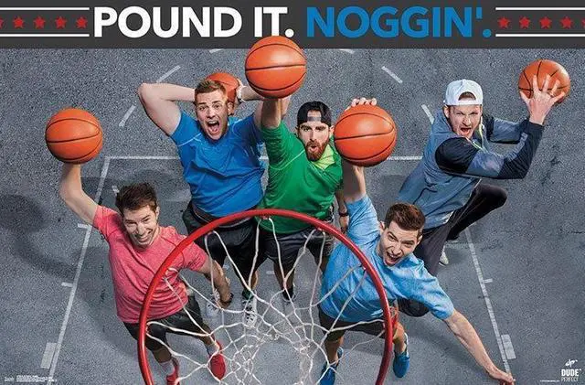 Main image of Dude Perfect - Noggin Poster Print (34 x 22)