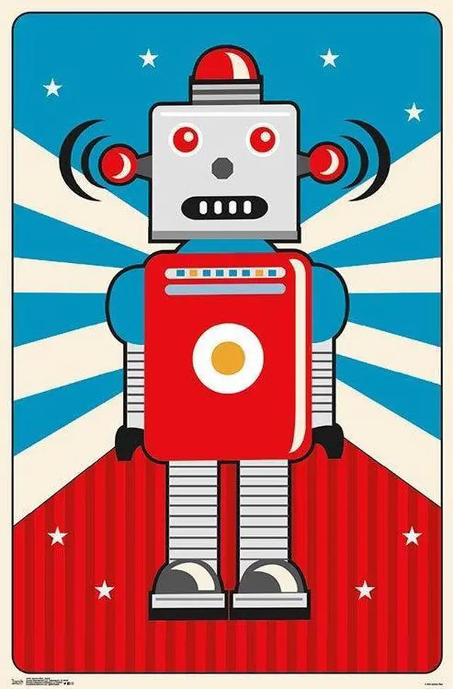 Main image of Jessica Flick - Robot Poster Print (22 x 34)