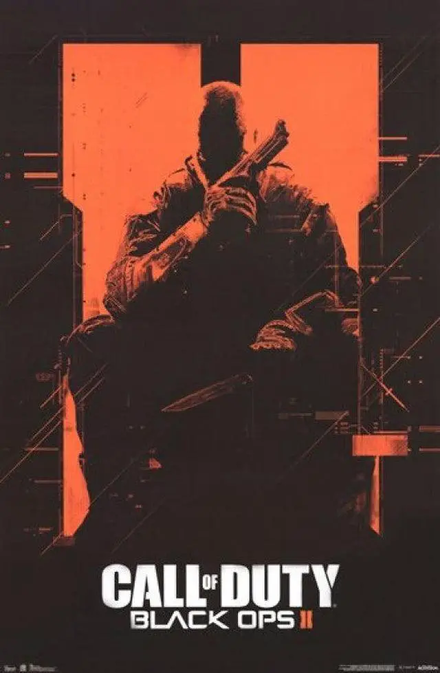 Main image of Call of Duty Black Ops II - Orange Poster Print (24 x 36)