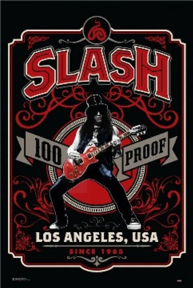 Main image of Slash La Los Angeles Poster Print (22 x 34)