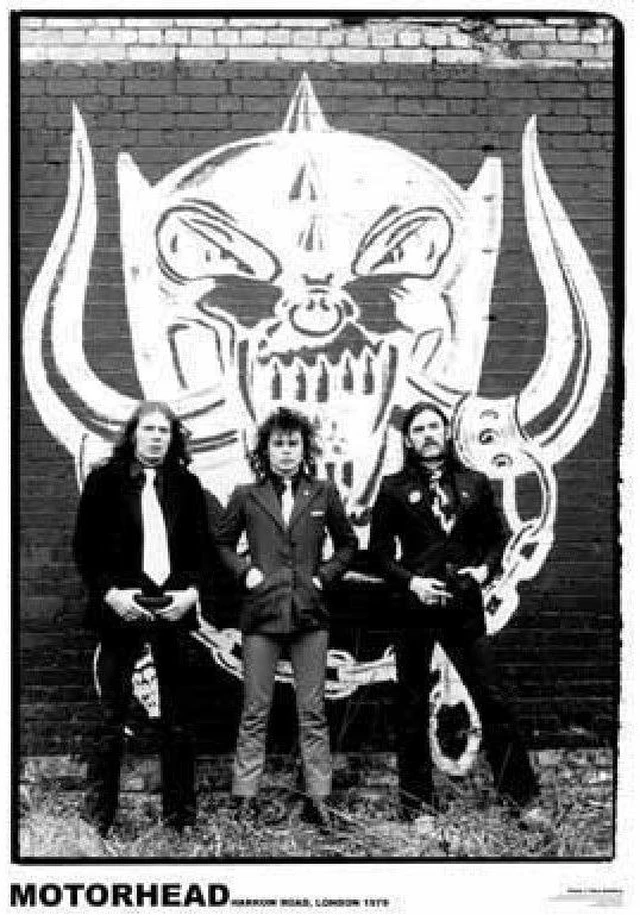 Main image of Motorhead Harrow Road Poster Print (34 x 22)