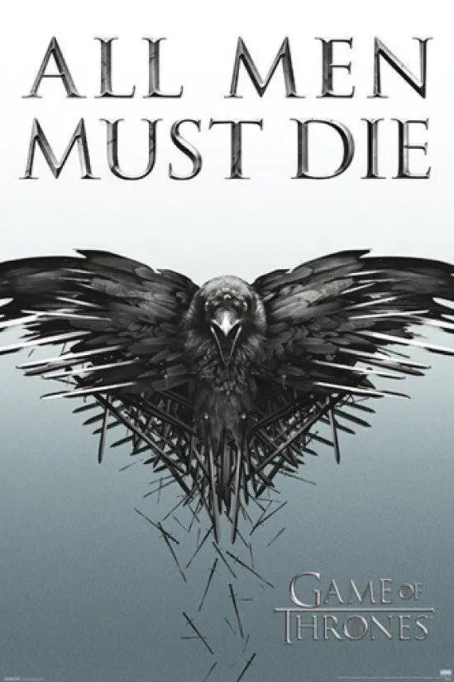Main image of Game Of Thrones Die All Men Must Die Poster (24 x 36)