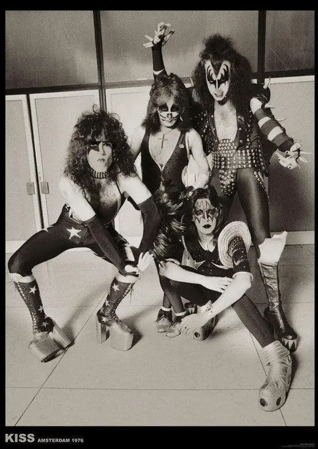 Main image of Kiss Amsterdam Amsterdam 1976 Poster Print (22 x 34)