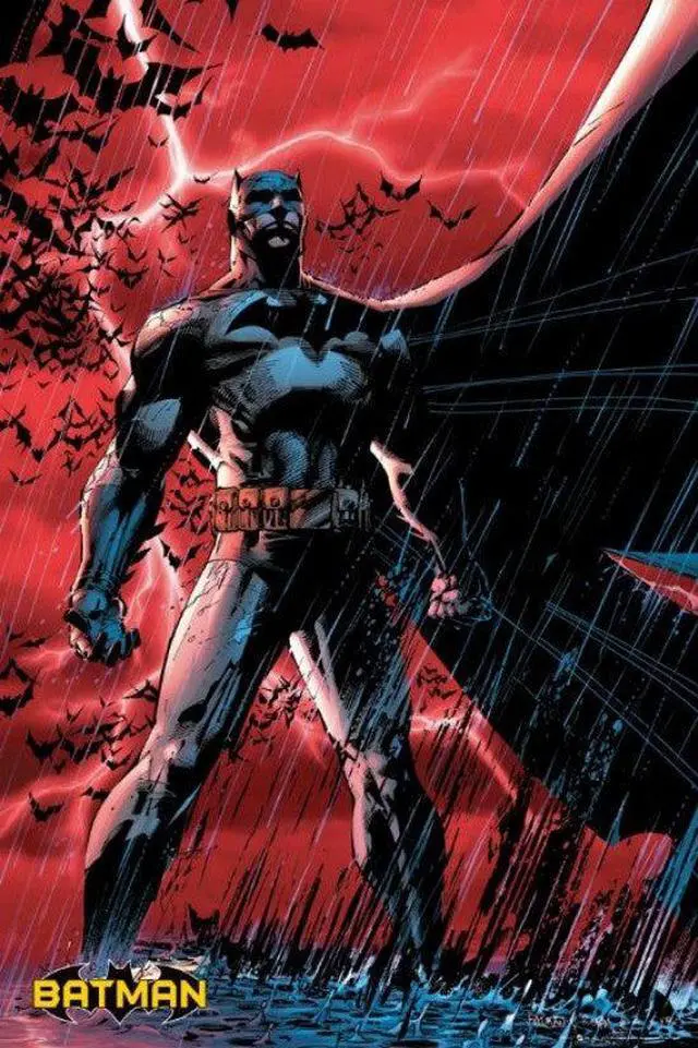 Main image of Batman Comic Red Poster Poster Print (22 x 34)