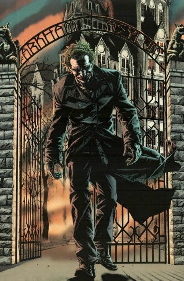 Main image of Joker Asylum Poster (24 x 36)